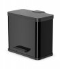 Kosz do segregacji duo PLUS 17+9L czarny